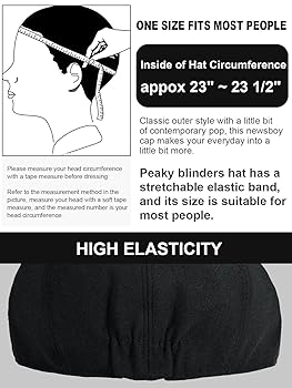 CPH BERET/8 PANEL BLACK 未開封 M/L Senker Fashion Newsboy Cap for Men, 8 Panel Wool Blend Ivy